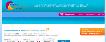 Cyclades Reservation Center & Travel, Paros